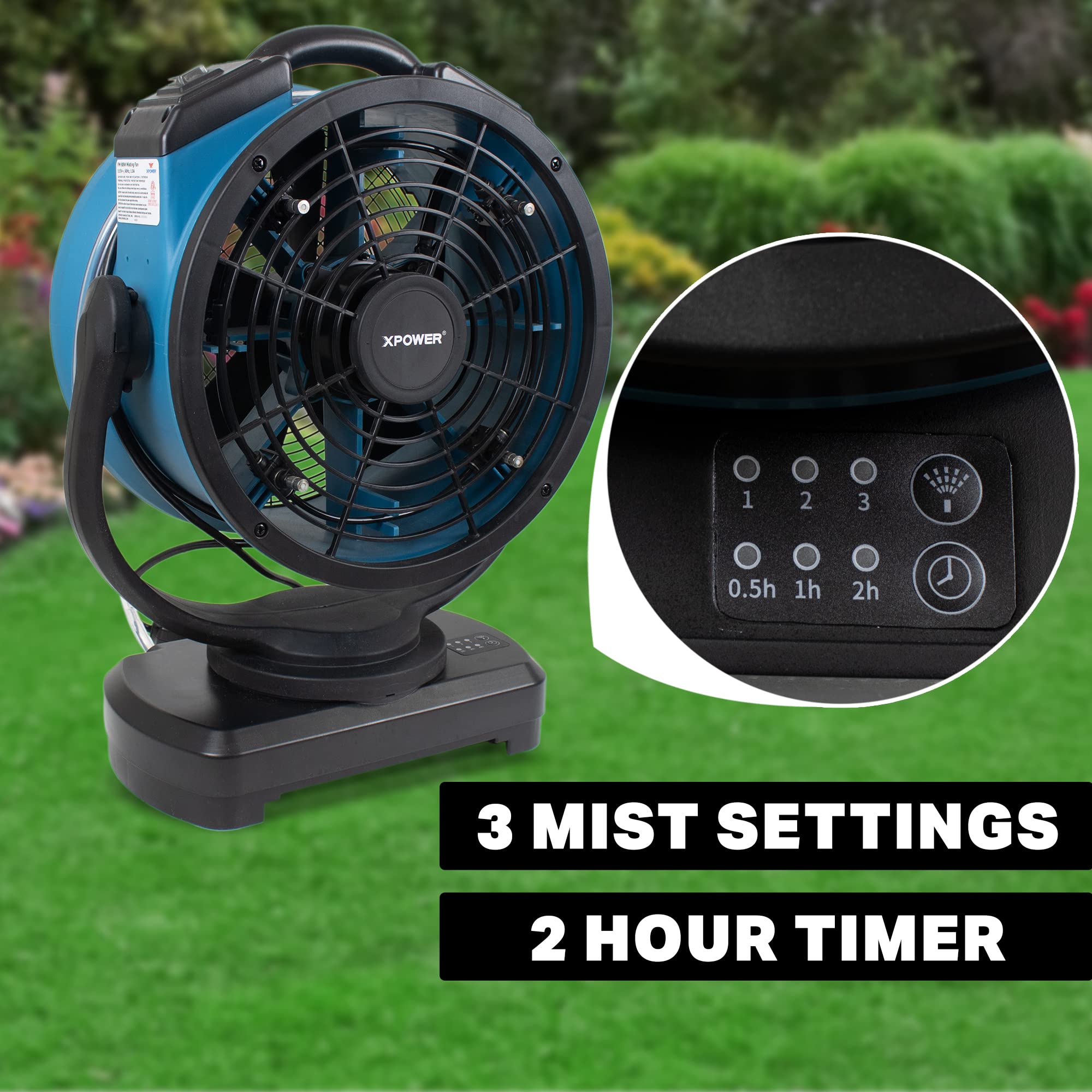XPOWER Misting Fan Line