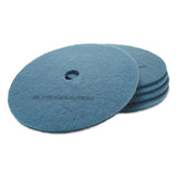 3M 20264 Ultra High-Speed Floor Burnishing Pads 3100, 27" Diameter, Aqua (Case of 5)
