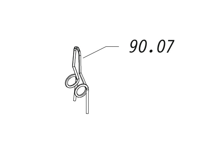 Omer 90.07 Spring similar to 1015338