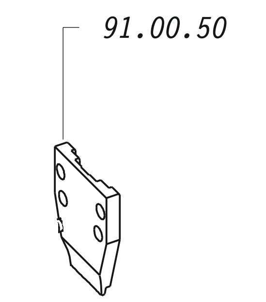 Omer 91.00.50 Nose Plate Similar to 1015301