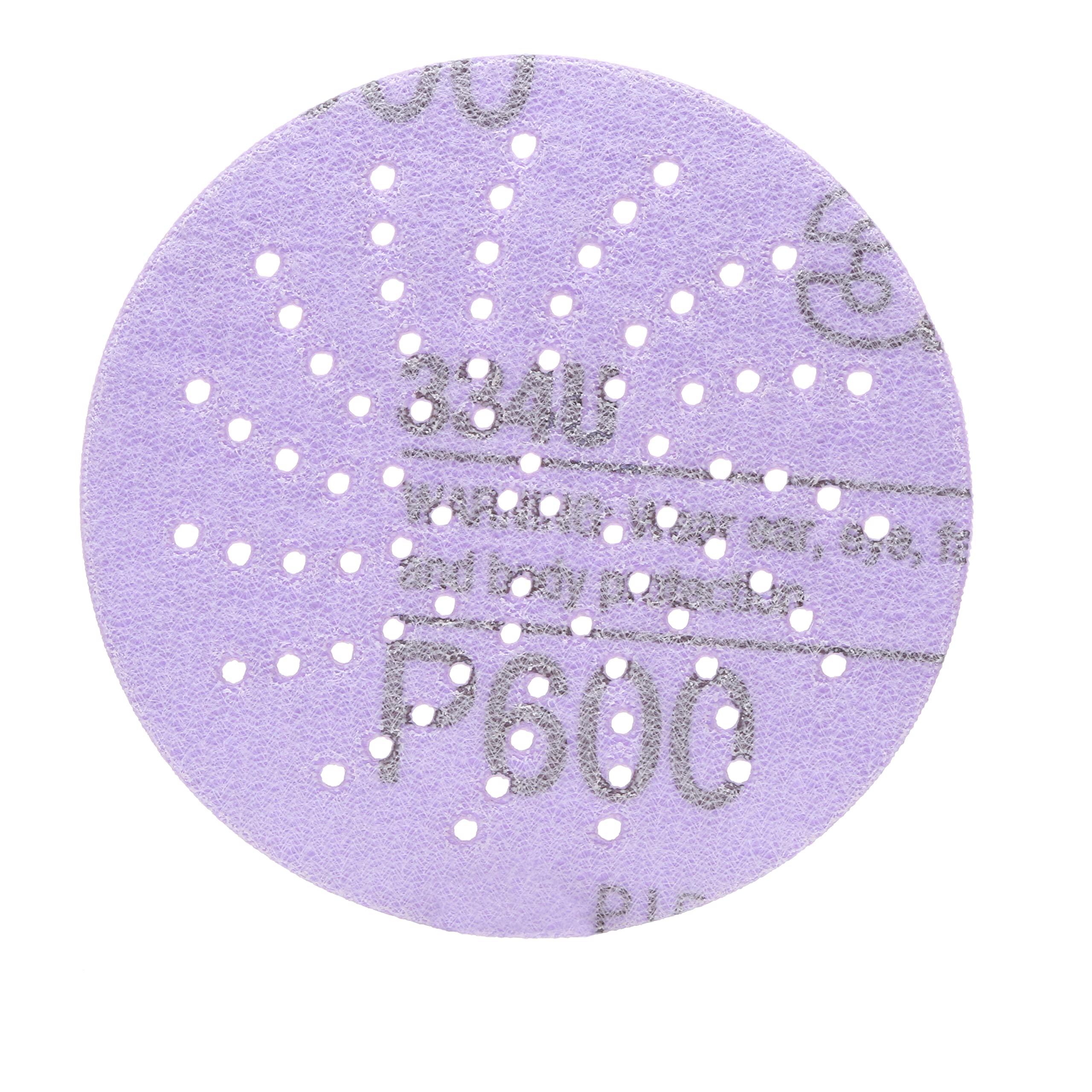 3M Hookit Purple 3" P600 Grit Clean Sanding Disc