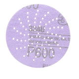3M Hookit Purple 3" P600 Grit Clean Sanding Disc