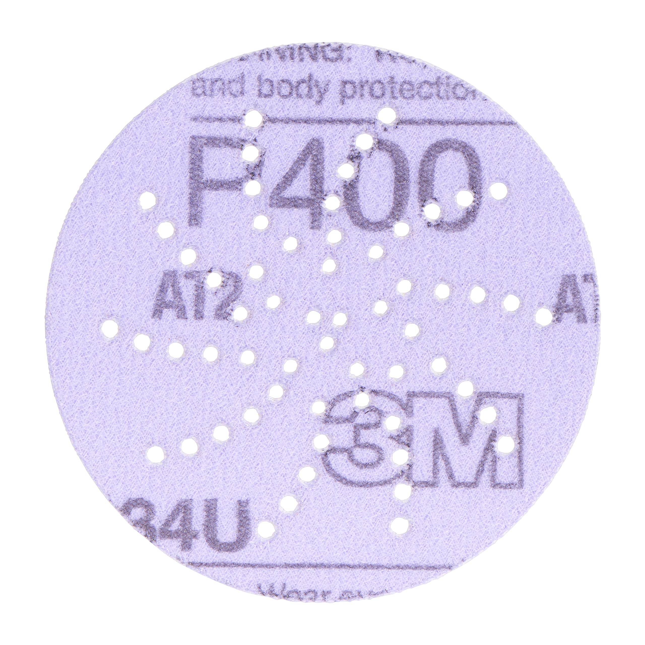 3M Hookit Purple 3" P600 Grit Clean Sanding Disc