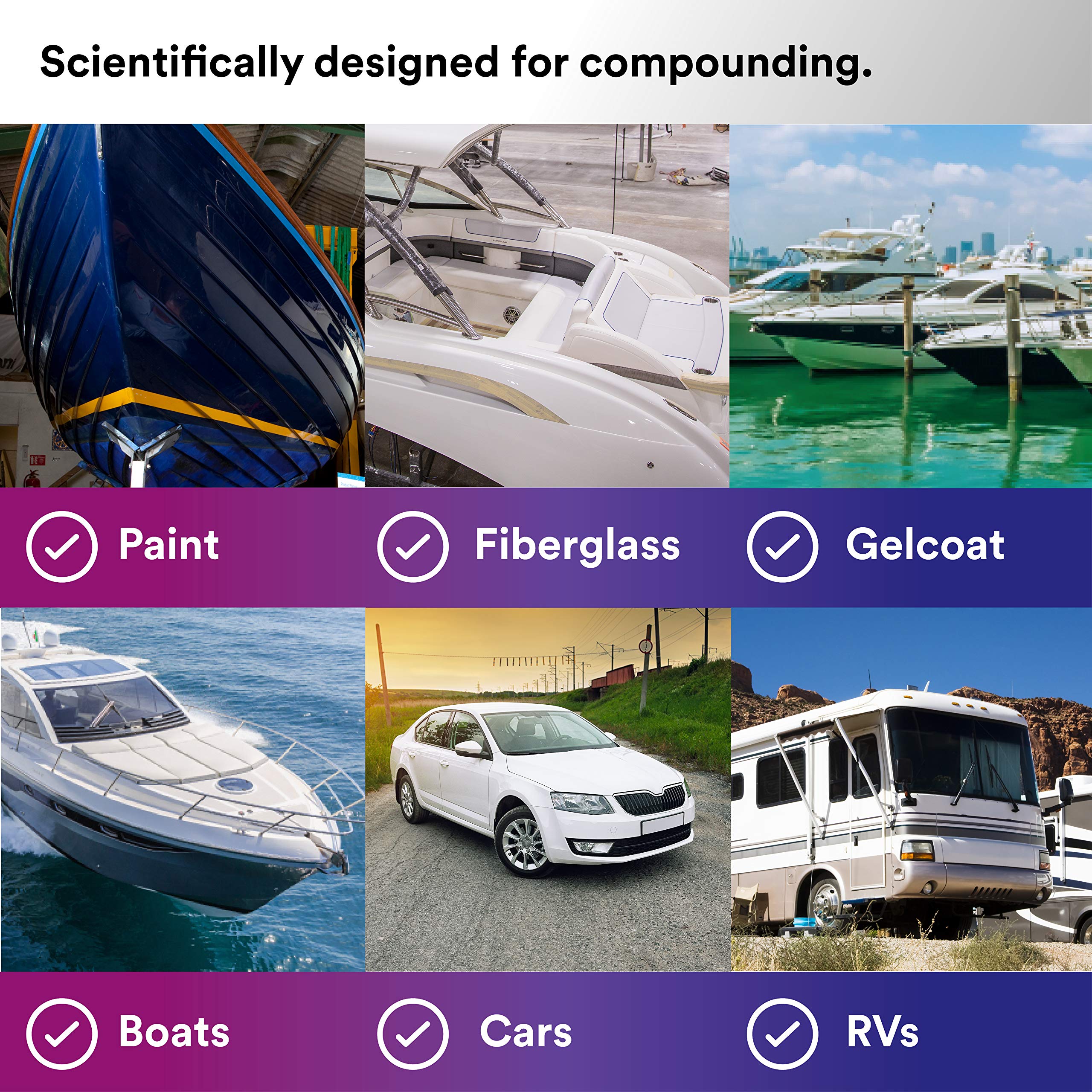 Perfect-it 3M 576 8" Foam Compounding Pad