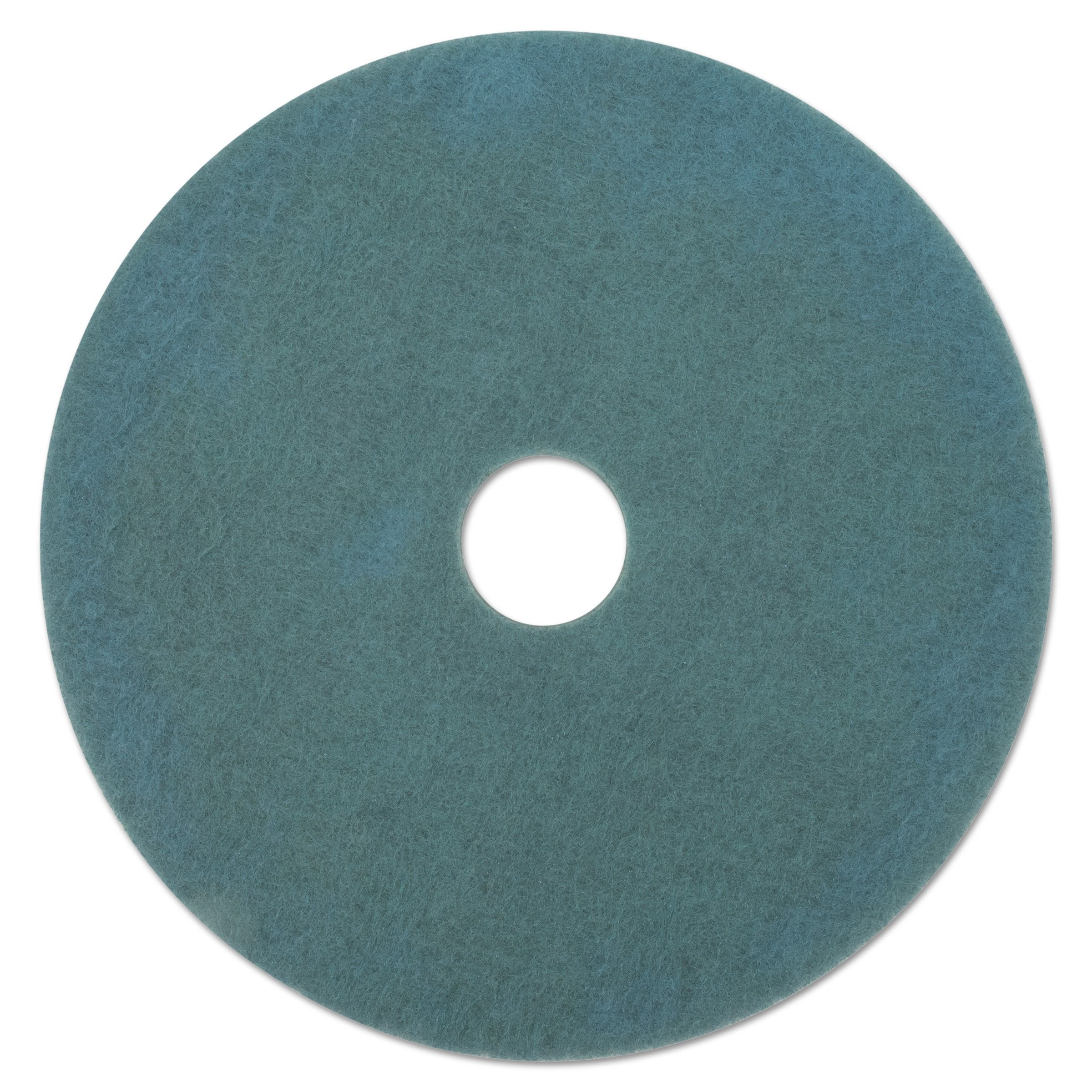 3M 20264 Ultra High-Speed Floor Burnishing Pads 3100, 27" Diameter, Aqua (Case of 5)
