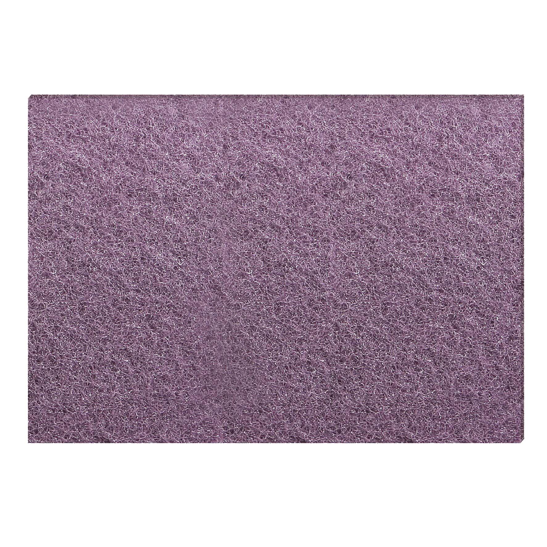 Scotch-Brite Purple Diamond Floor Pad Plus, 28 in x 14 in, 5/Case