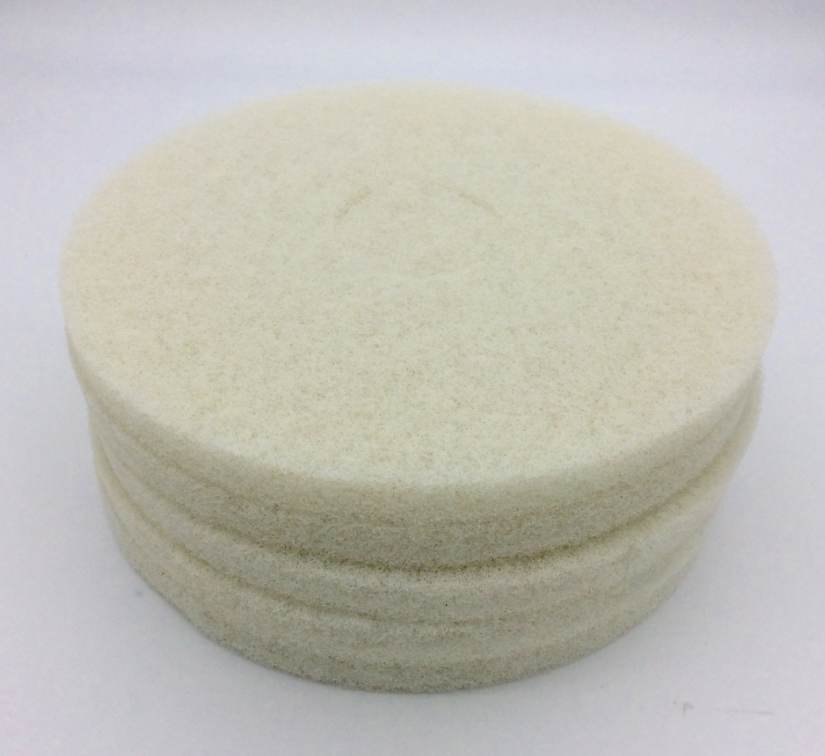 Replacement for Powr-flite WT0513 White Polish Extra Fine Pad 13"