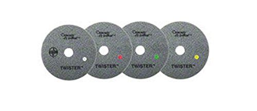 Americo Manufacturing 435920 1 Red, 1 White, 1 Yellow, 1 Green Twister Starter Pack Plus Floor Pads (4 Pack), 20"