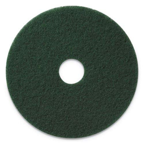 Americo Scrubbing Pads, 20 Inch Diameter, Green - 5/Carton (2 Cartons)