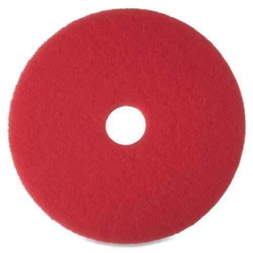 Floor Pad 20 Inch Diameter Red Stripping Buffer Polish Scrub Americo