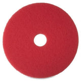 Floor Pad 20 Inch Diameter Red Stripping Buffer Polish Scrub Americo