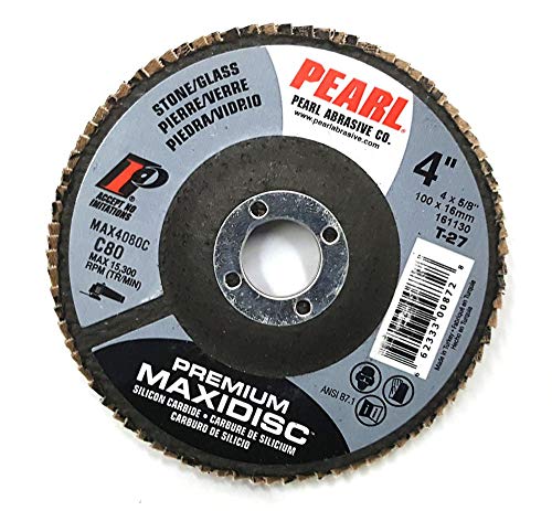 Pearl Premium Silicon Carbide T27 Flap Disc  MAX4080C