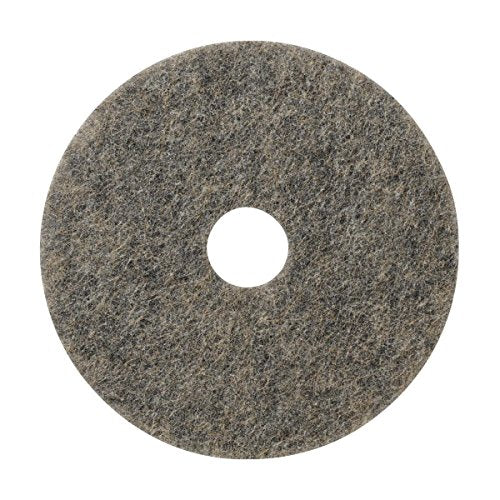 402817 Pad 17" Diameter Hog's Hair Strip Floor Pad for Buffer Polish Scrubbing
