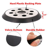 5" Dia 8 Hole Sander Hook and Loop Pad Replaces DeWalt OE # 151281-08