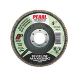 5-PK Pearl Abrasive Maxidisc Flap Disc Silver-Line Zirconia for Metal and Stainless Steel Type 27