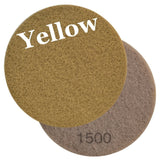 Viper Floor Maintenance Pad, 16-Inch, Yellow 1500 Grit, Pack of 2 (60638)