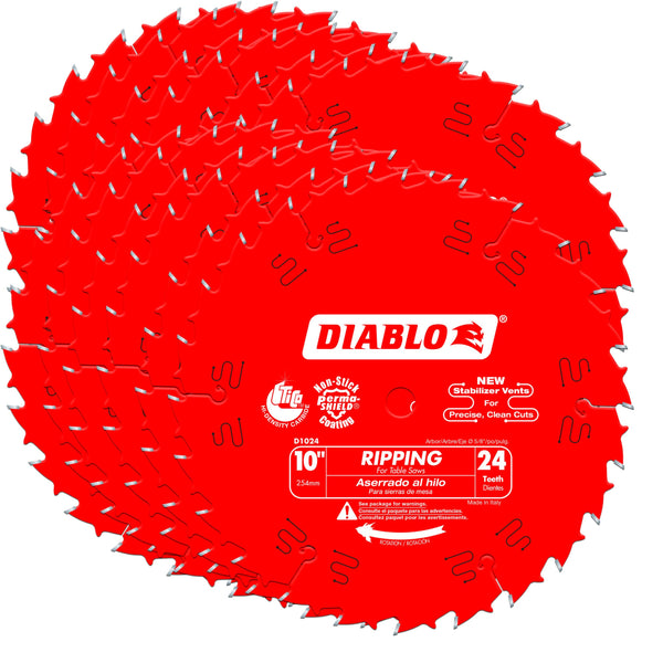 Diablo D1024X Ripping Saw Blade – TTS Products