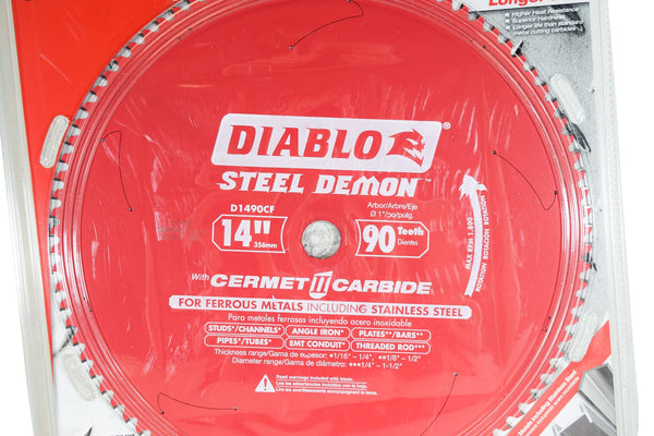 テッドDCMD スプール Freud-Diablo D1490CF 14 X 90 Ferrous CERMET CSB, One Size, Multi