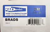 18 Gauge 18Ga 2"  5,000 Galvanized Steel 18 Gauge  50mm Brad Nails