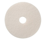 Americo Manufacturing 401210 White Super Polish Floor Pad (5 Pack), 10"