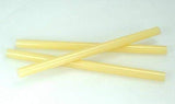 Q-711 Fast Set Packaging Adhesive Hot Melt Glue Sticks - 5/8" x 10" - 25 lbs - Tan