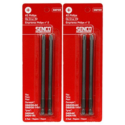 Senco EA0122 #2 Phillips Duraspin/Tyrex Bits (2 - 2 Packs)