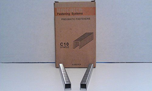 Unicatch 22 Gauge 3/8" Crown 3/8" Long Galvanized Staple