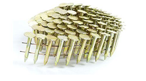 Roofing Nails 1" Ring Galvanized Coil Roofing Nails 7.2M Box