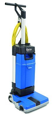 Clarke 107408161 Micro Auto Scrubber MA10-12E Complete with Medium Nylon Brushes, 50ft Cord, Hose/Wand kit
