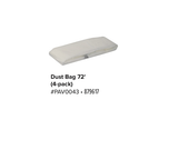 Pearl Universal Continuous Dust Bags PAV0043 4 Pack 72' for PAV18.2 / PAV26.2 / PAV36.2 V-Max
