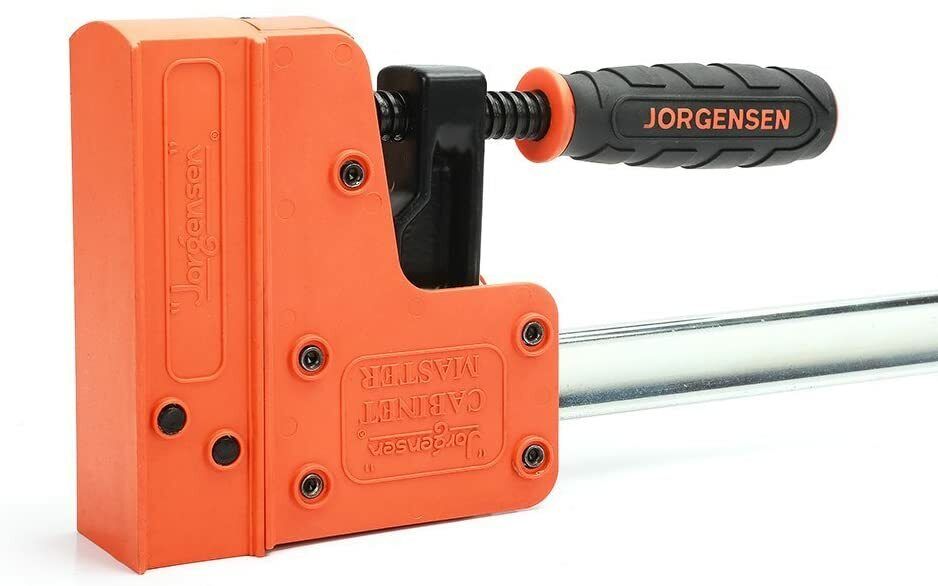 JORGENSEN 8048 Cabinet Master 48 Inch 90 Degree Parallel Steel Bar Clamp 4 PACK