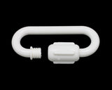 Plastic Chain QUIICK LINK 2" ( 8MM) WHITE 50/BOX