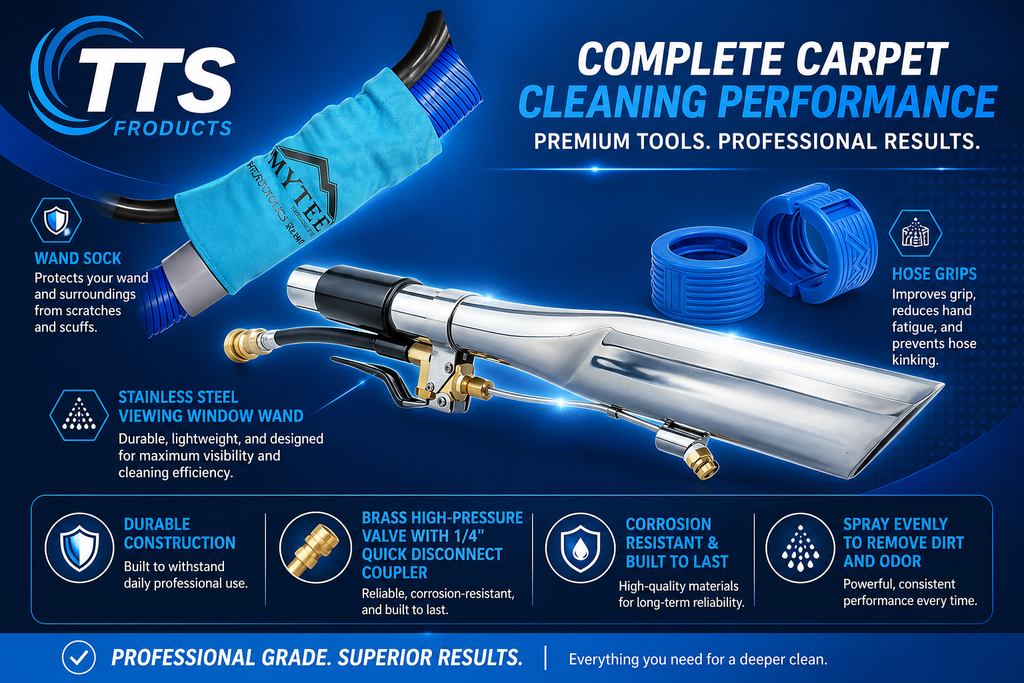 Commercial Carpet Extractor Accessories | Compatible Parts for Mytee, Sandia