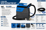 Sandia 50-2000 Spot-Xtract Commercial Extractor