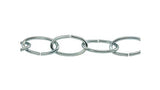 TC Decorator Chain, WELDLESS Chain, 50' FEET Reel/ROLL (10409, 50 Feet, Zinc)