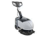 TTS Products Advance SC351 Walk-Behind Automatic Scrubber; 14 inch Disc; (1) 84 Ah Maint-Free (AGM) Battery (1464853000); Onboard Battery Charger, 115VAC/12VDC; (1) 14 inch Prolene Brush (9099999000)