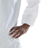 Cordova MP300 Disposable Coveralls with Hood, Zipper Front, Elastic Waist, Wrist, Ankles and Hood, Microporous Coveralls for Protection Against Contaminants, Size X-Large, 25-Pack