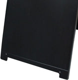 Plasticade Signicade Curb Sign/A-Frame 24x36" Color:Black