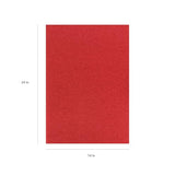 Americo Red Buffer Floor Pad, for Light Cleaning and Buffing, Made of 100% Recycled Content, USA Made