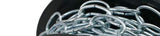 TC Decorator Chain, WELDLESS Chain, 50' FEET Reel/ROLL (10409, 50 Feet, Zinc)