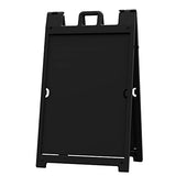 Plasticade Deluxe Signicade Portable Folding Double Sided Sign Stand