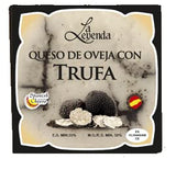 La leyenda Sheep's Milk Cheese With Black Truffle-(7.05/200 g each)-2 Wedges