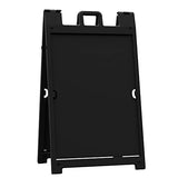 Plasticade Deluxe Signicade Portable Folding Double Sided Sign Stand