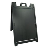 Plasticade Deluxe Signicade Portable Folding Double Sided Sign Stand
