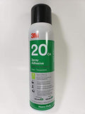 3M™ Heavy Duty 20CA Low VOC Spray Adhesive, Clear, Net Wt 15.7 oz, 12/case