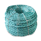 CWC 8 Braid BLUE STEEL™ Rope - 1" x 600' Teal W/Dk Blue Tracer Item # 402118