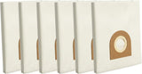 TTS Products 6 Pack Replacement Dust Bags Compatible with Nilfisk Alto Aero 21, Aero 26, Aero 31, Attix 30 and Attix 50 Wet Dry Vacuums