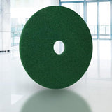 Americo Green Scrub Floor Pad, Cleaning Pad for Hard Surfaces, Made of 100% Recycled Content, USA Made