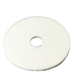 3M White Super Polish Pad 4100, Floor Pad, Machine Use (Case of 5)