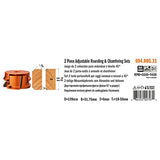 CMT CMT 694.005.31 Two-Piece Adjustable Rounding & Chamfering Set, 5-15/32-Inch Diameter, 1-1/4-Inch Bore